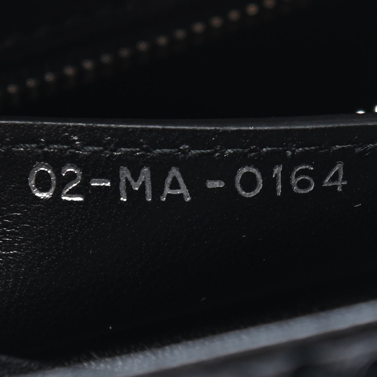 Lambskin Sequin Embellished Medium Lady Dior Black White