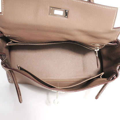 Hermes Swift Kelly Retourne 28 Etoupe 9 of 22