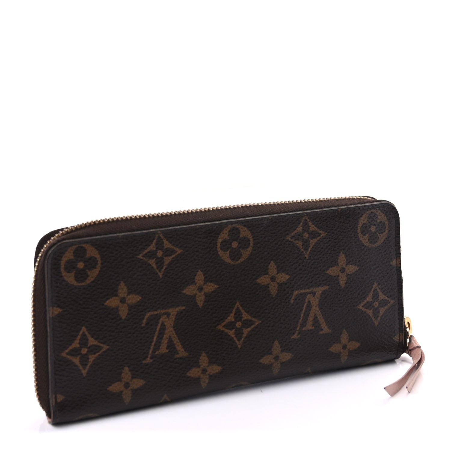 Louis Vuitton Monogram Clemence Wallet Rose Ballerine 3 of 6