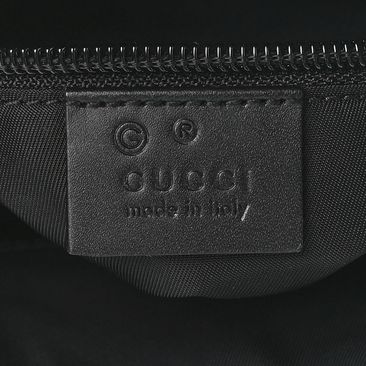 Gucci Techno Canvas Selleria Calfskin Web Small Flat Messenger Bag Black 6 of 13