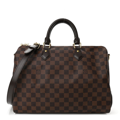Louis Vuitton Damier Ebene Speedy Bandouliere 35 1 of 10