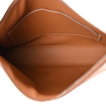 Hermes Evercolor Zipengo GM Toiletry Pouch Gold 5 of 8