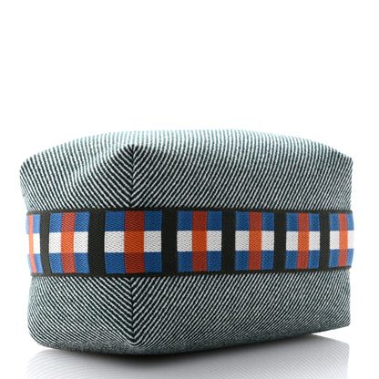 Hermes Wool Small Bride-A-Brac H Natte Pouch Vert Foret 4 of 8