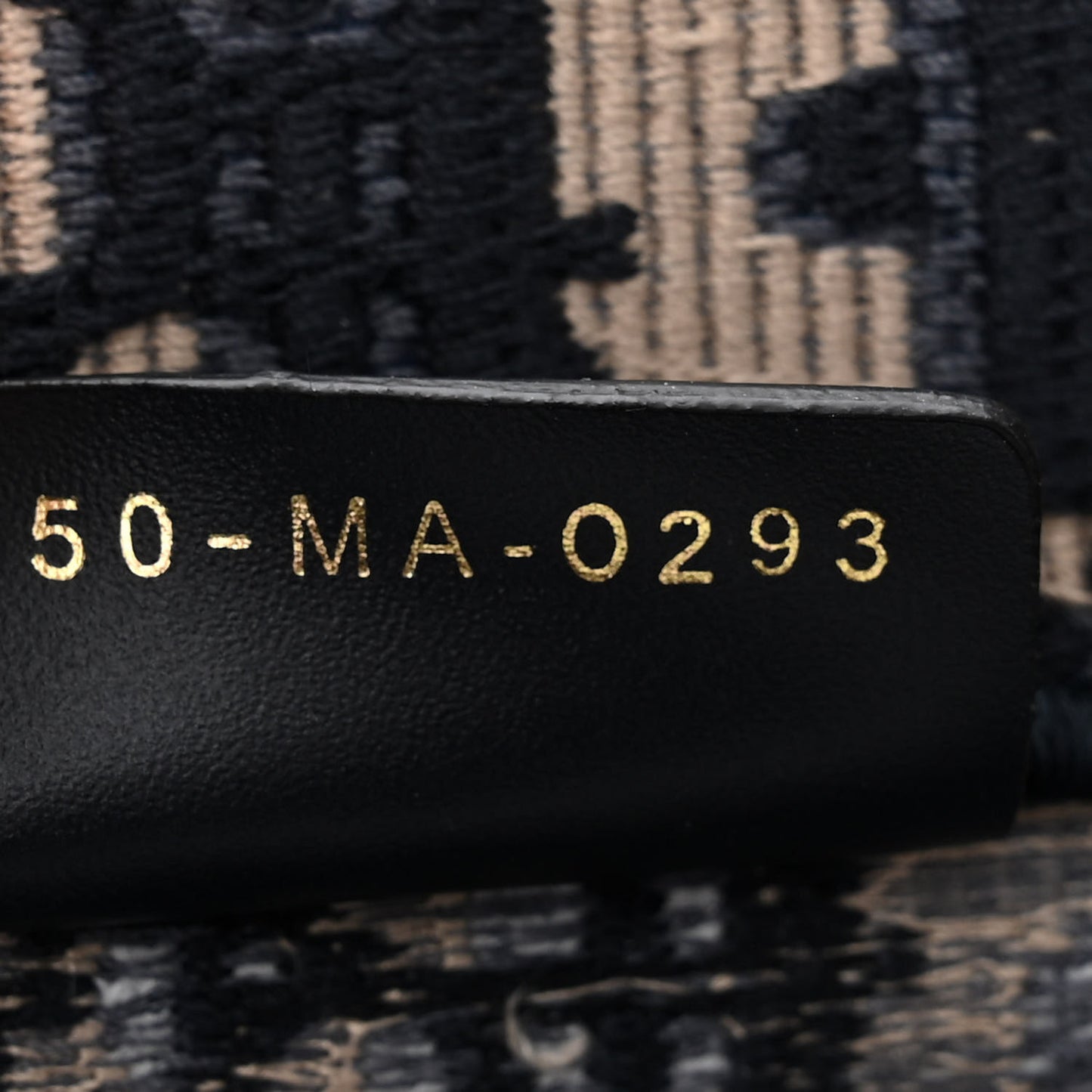 Oblique Large Book Tote Blue Multicolor