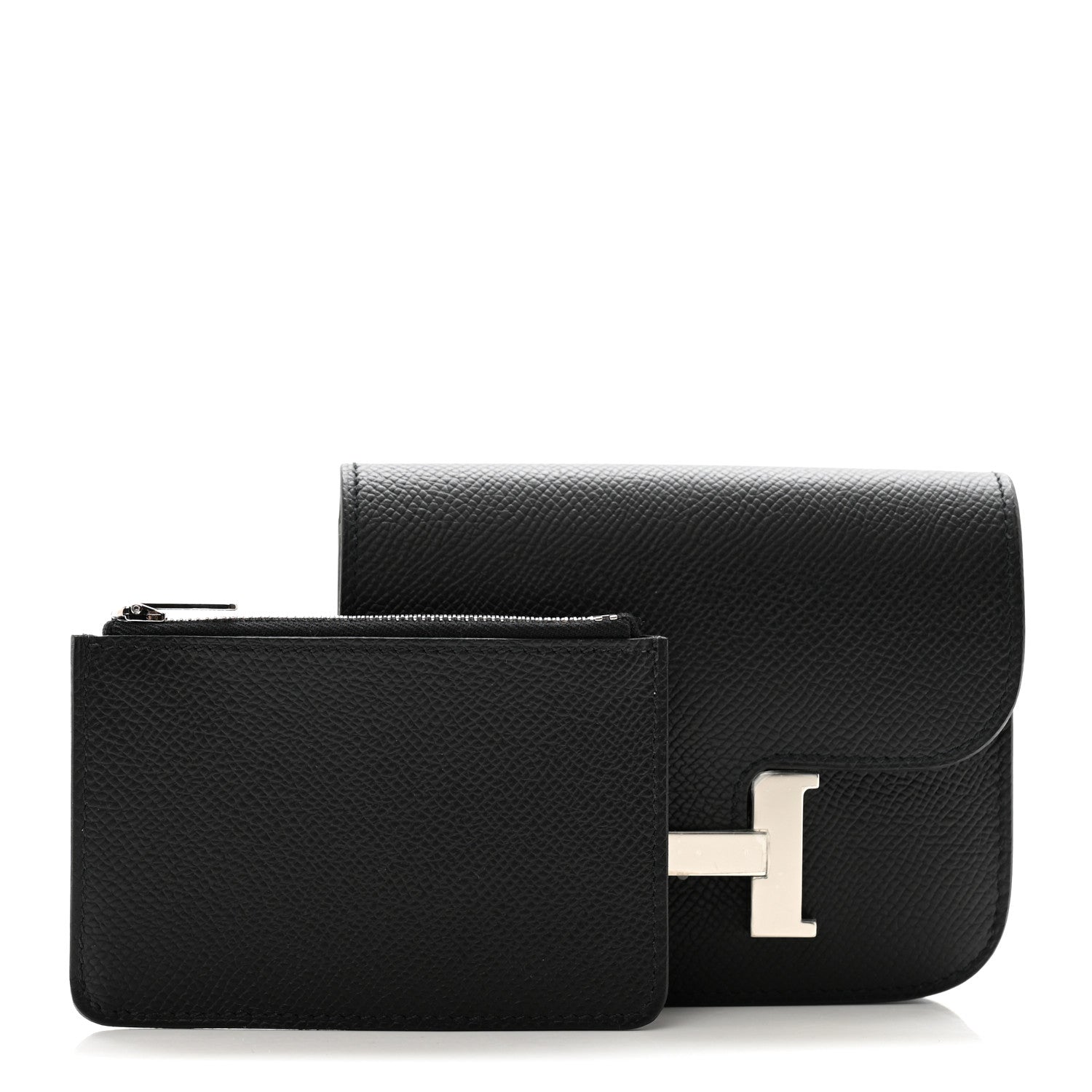 Hermes Epsom Constance Slim Wallet Black 3 of 9