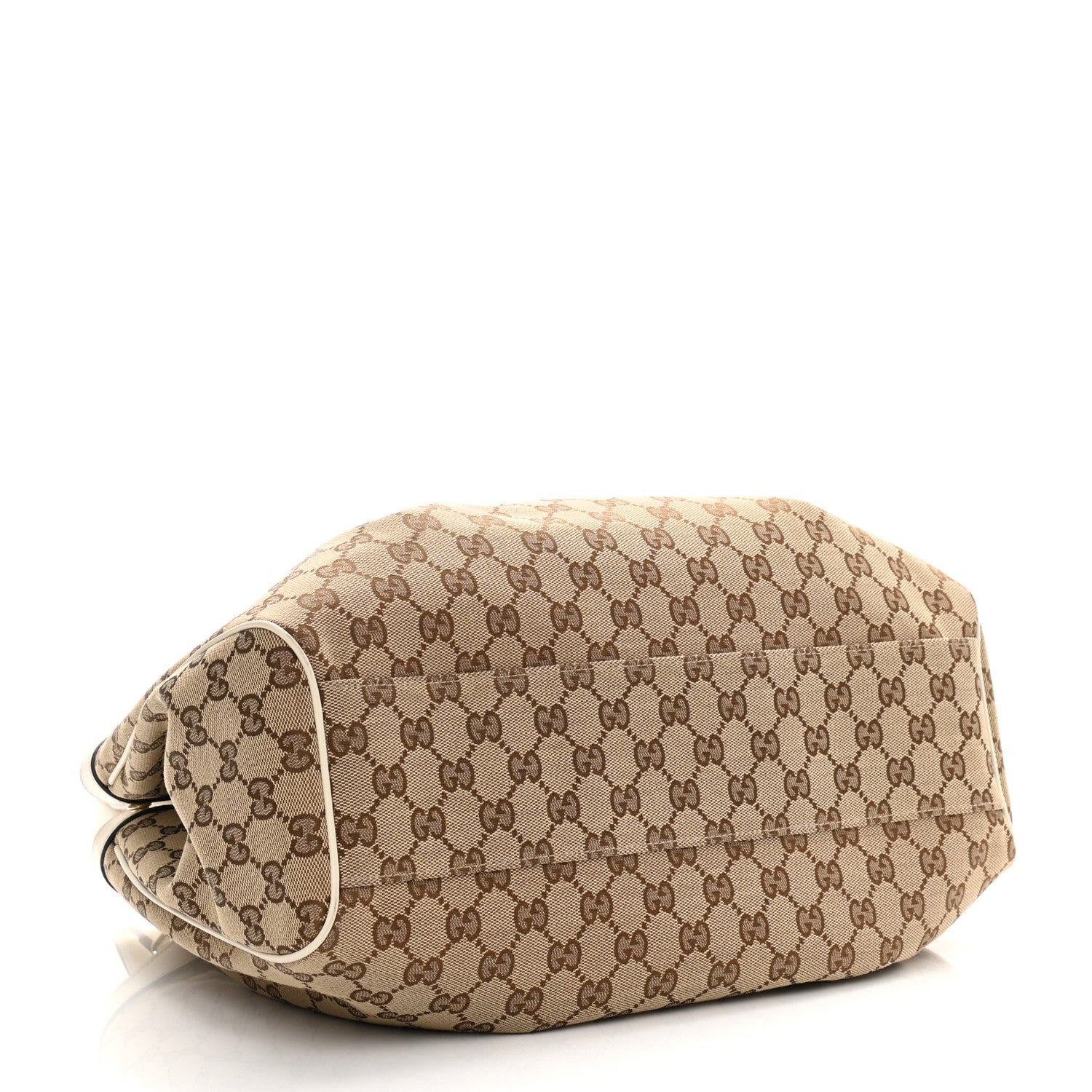 Gucci Monogram Shoulder Bag White 4 of 10