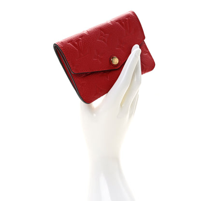 Louis Vuitton Empreinte Key Pouch Cherry 2 of 9