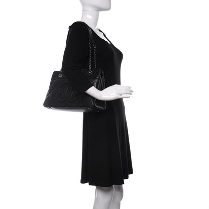 Chanel Caviar Quilted Timeless CC Soft Tote Black 2 of 11