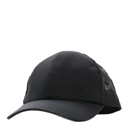 Louis Vuitton Monogram Mesh Cotton Cap L Black 1 of 11