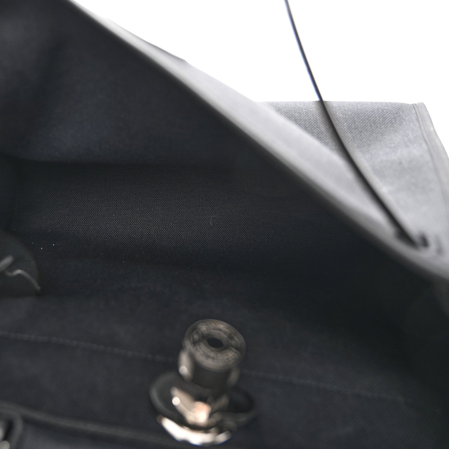 Hermes Military Toile Vache Hunter Herbag Zip PM 31 Black 6 of 10