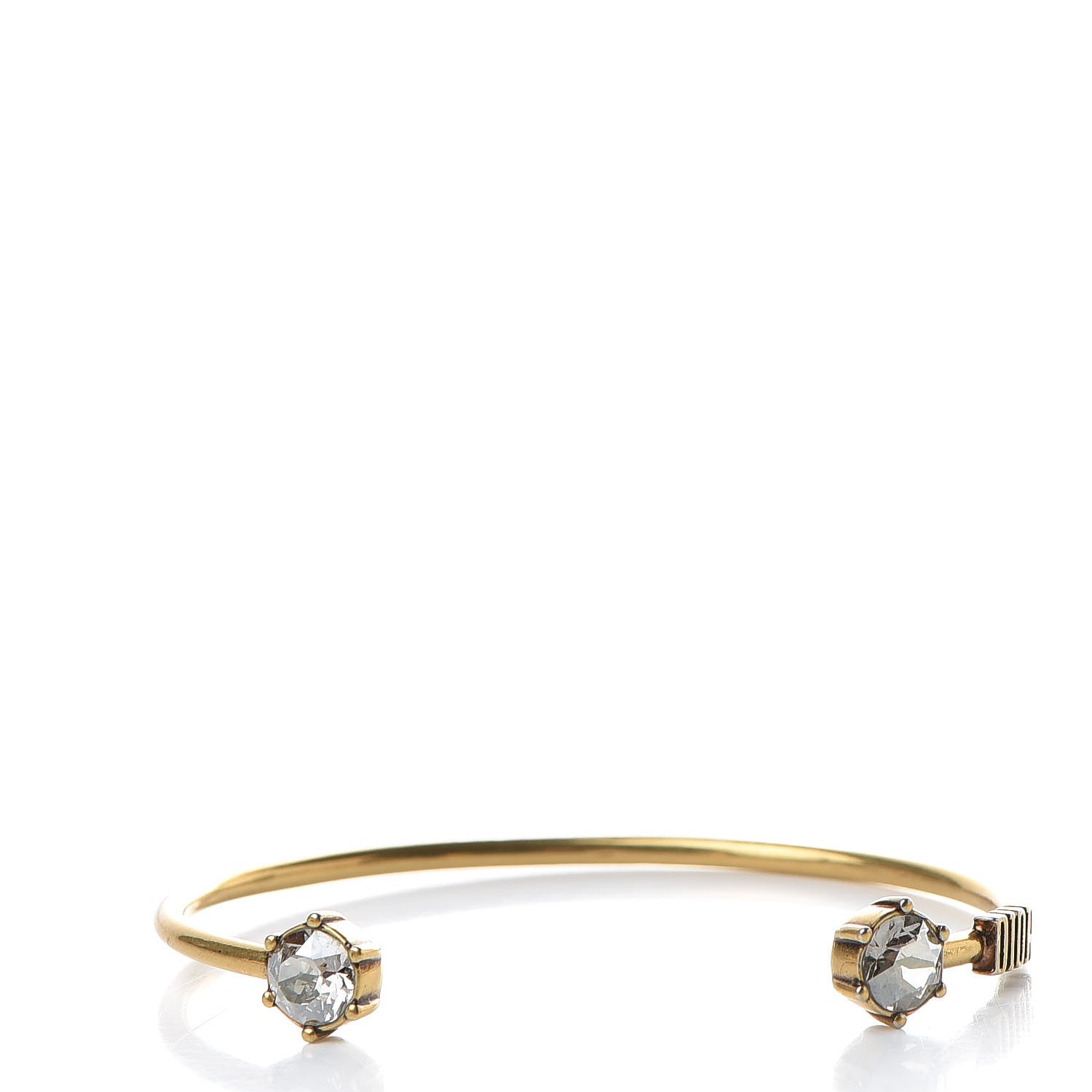 Christian Dior Metal Crystal Dio(r)evolution Bracelet Set Gold 8 of 10