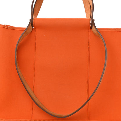 Hermes Toile Cabag 39 Orange 8 of 10