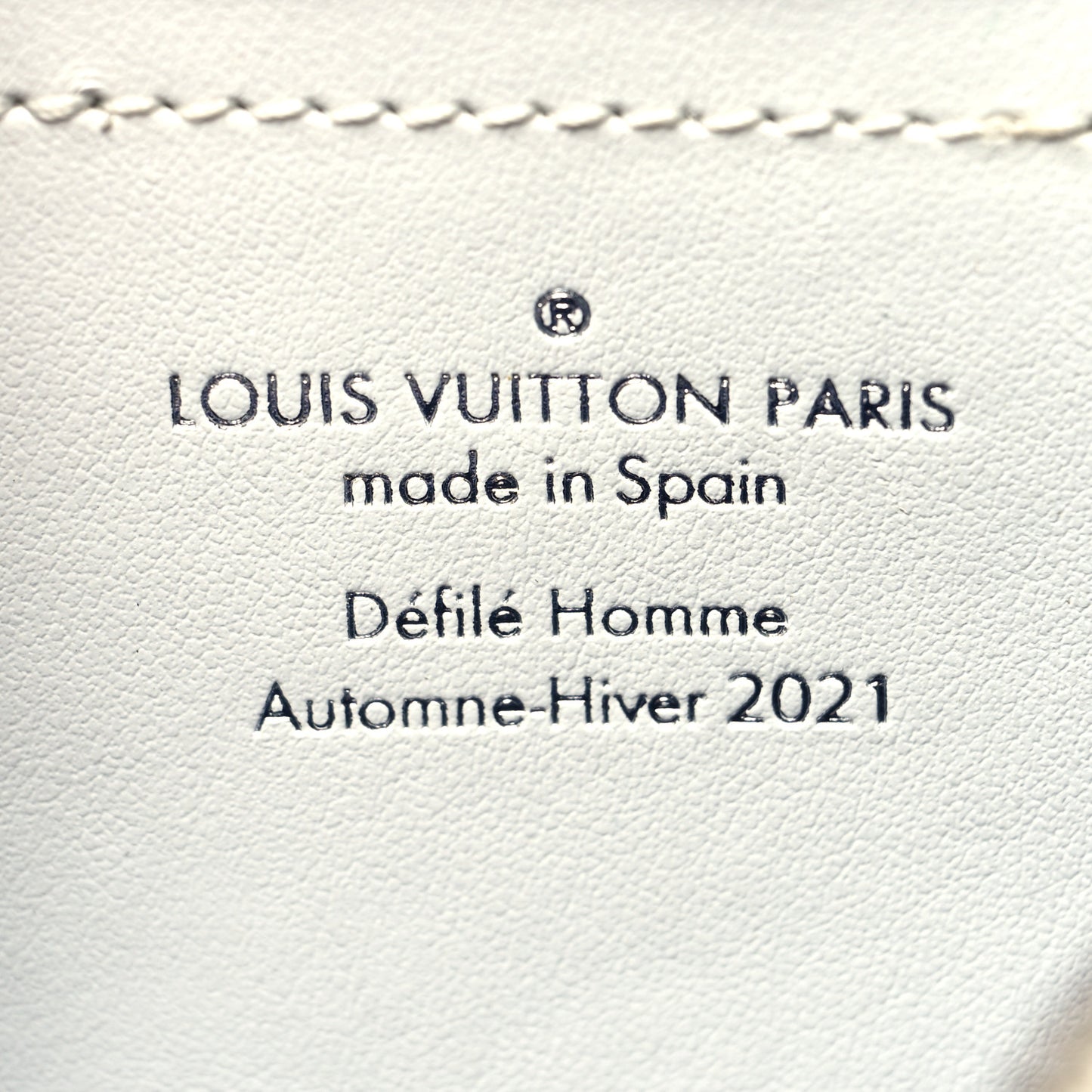 Calfskin Everyday LV Danube PPM Blue