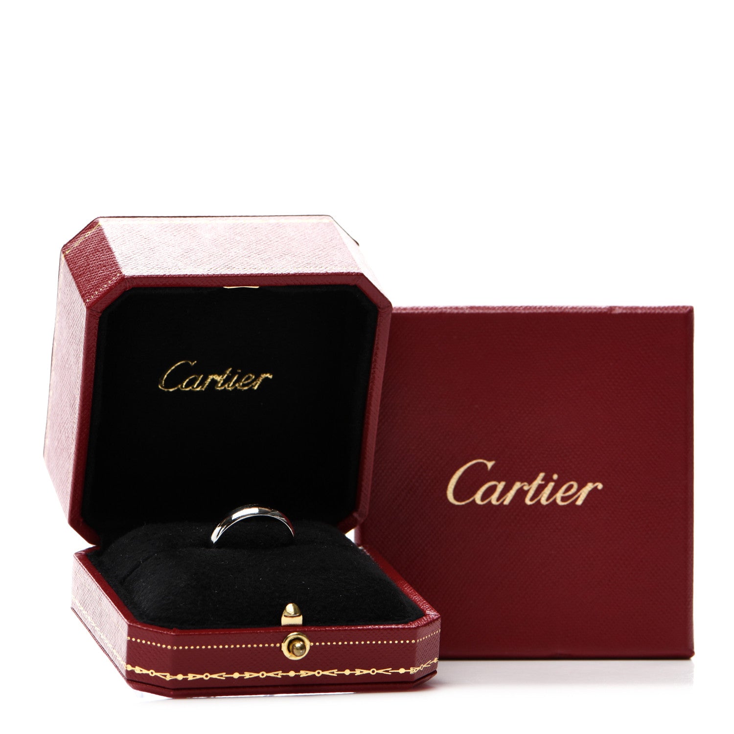 Cartier Platinum 5mm 1895 Wedding Band Ring 59 8.75 5 of 5