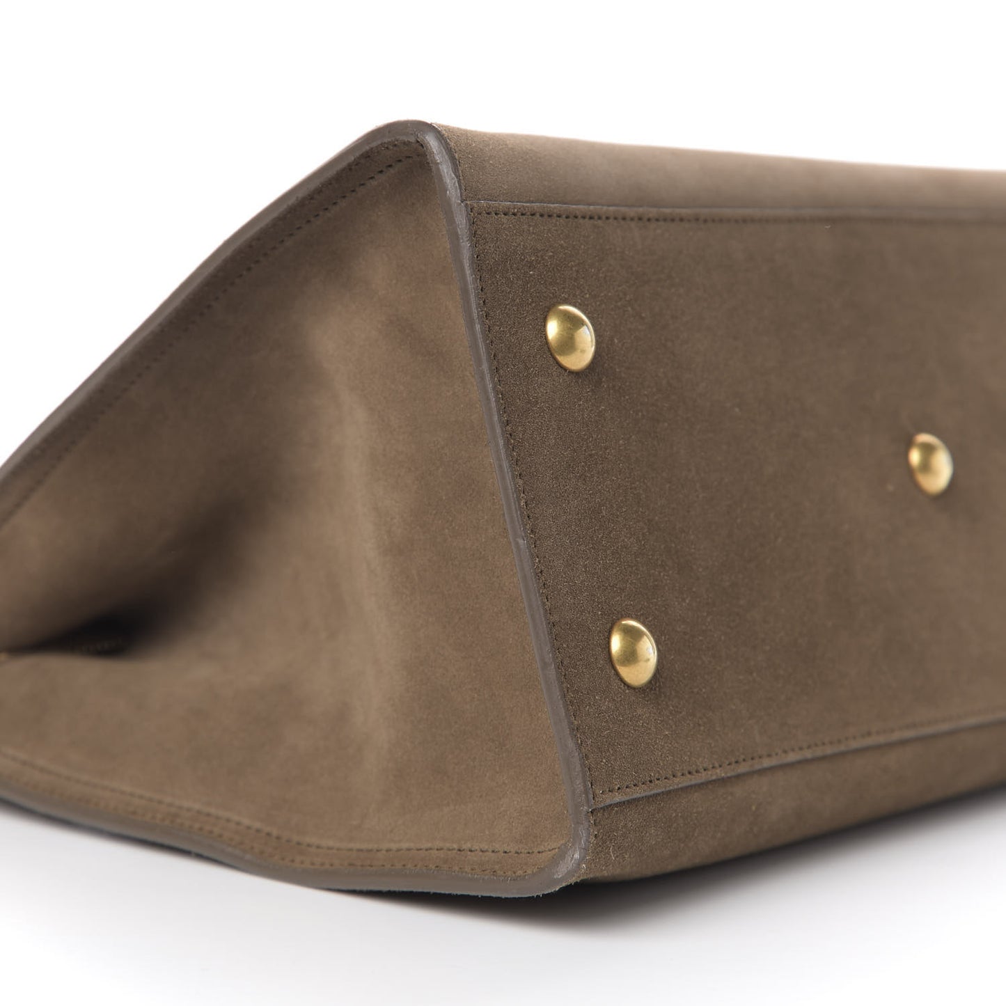 Suede Small Classic Y Cabas Fog