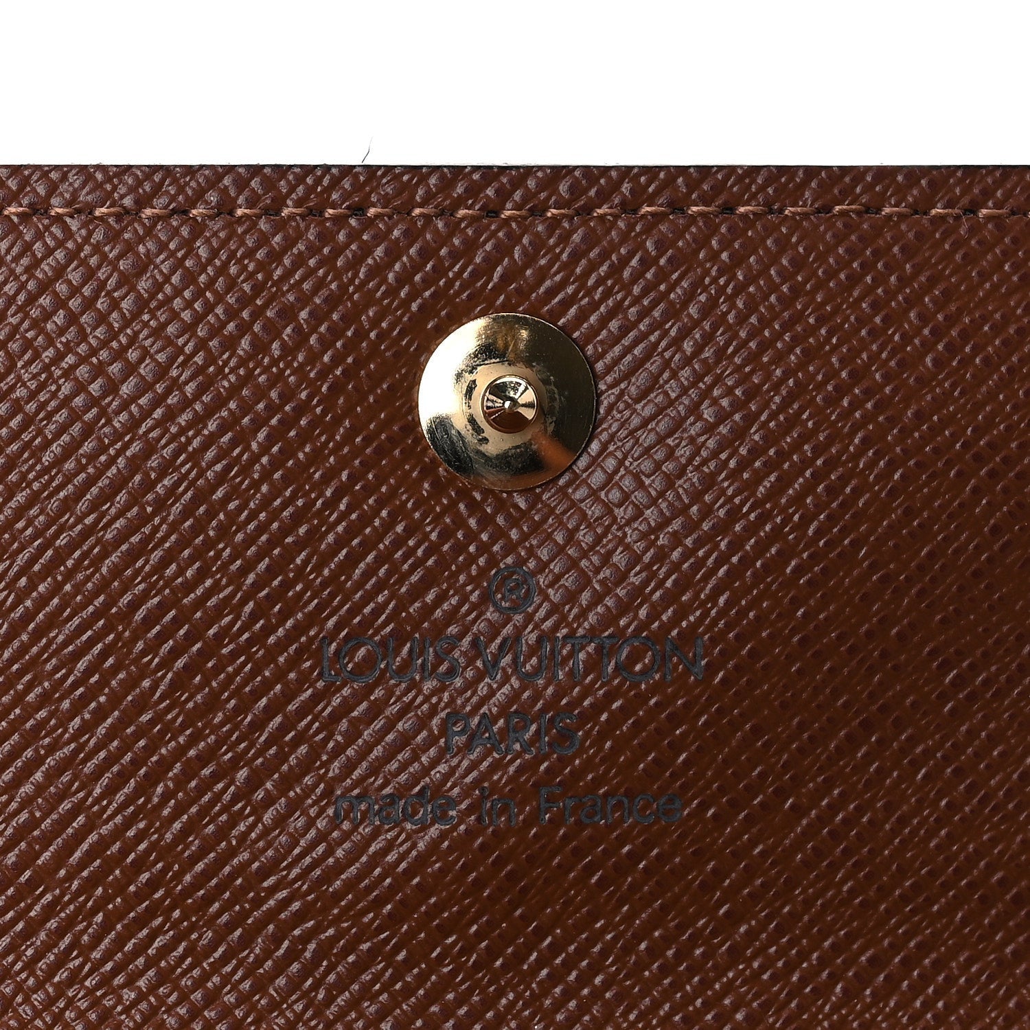 Louis Vuitton Monogram Porte-Monnaie Tresor Wallet 7 of 7