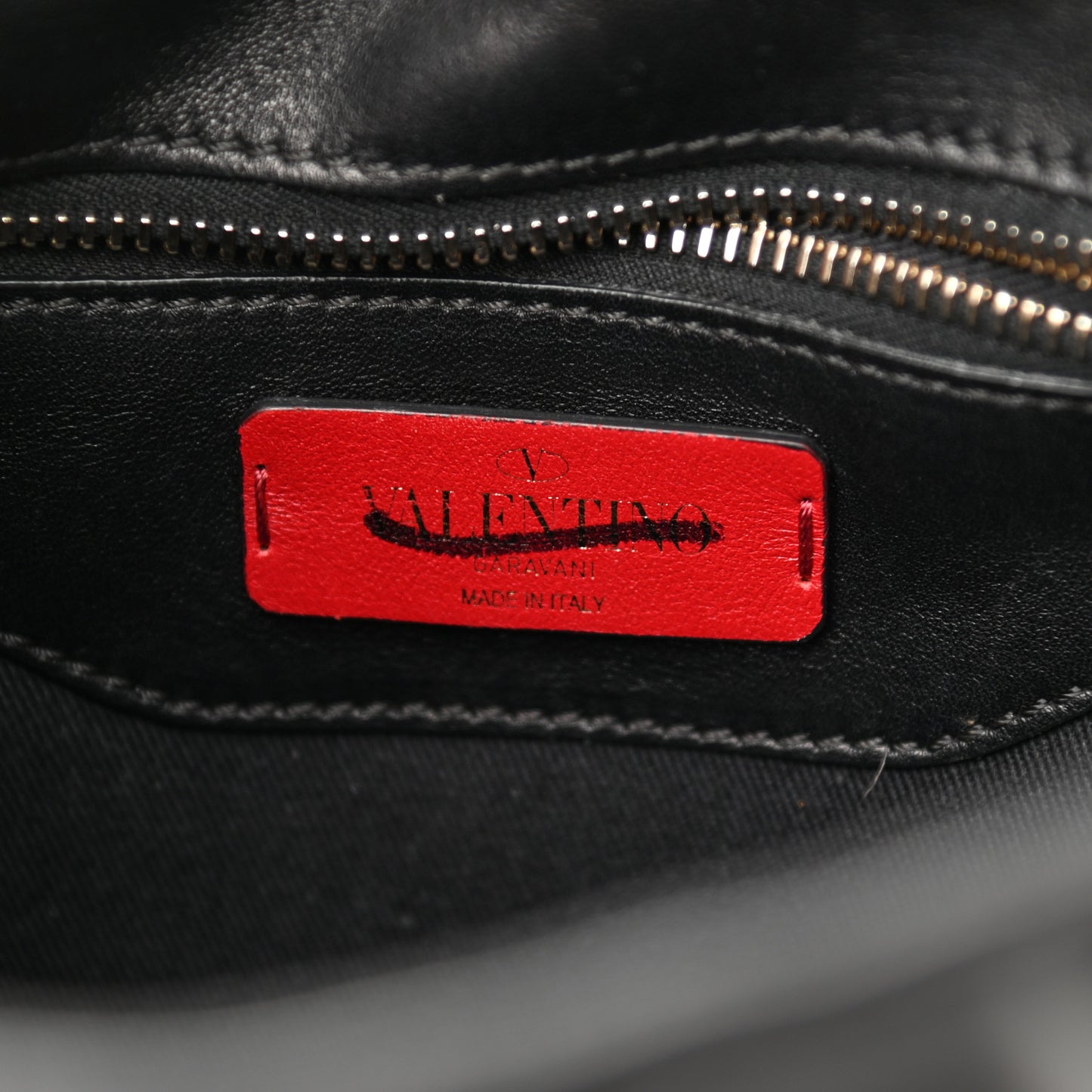 Nappa Monochrome Medium Candystud Top Handle Bag Black