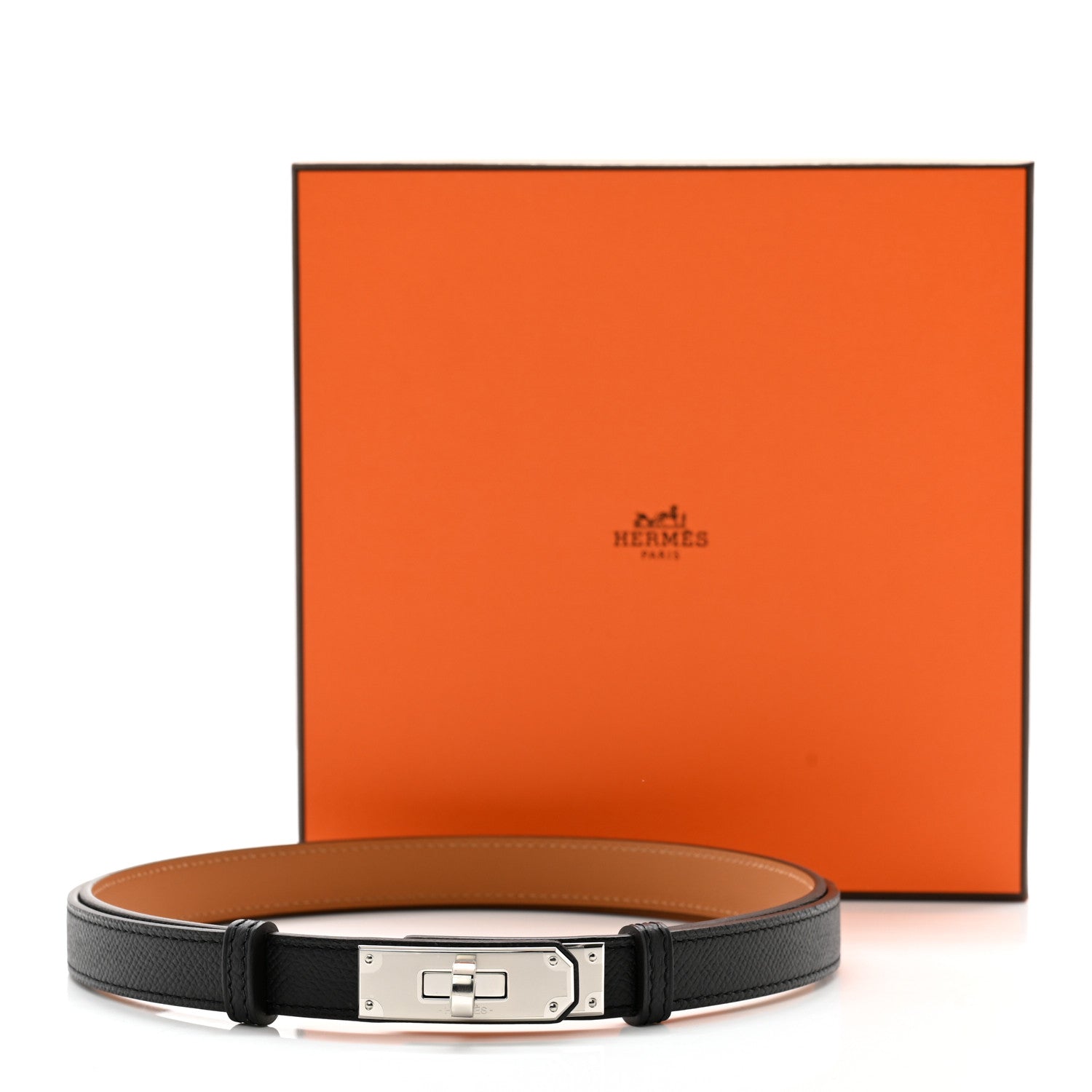 Hermes Epsom Kelly Belt Black 4 of 4