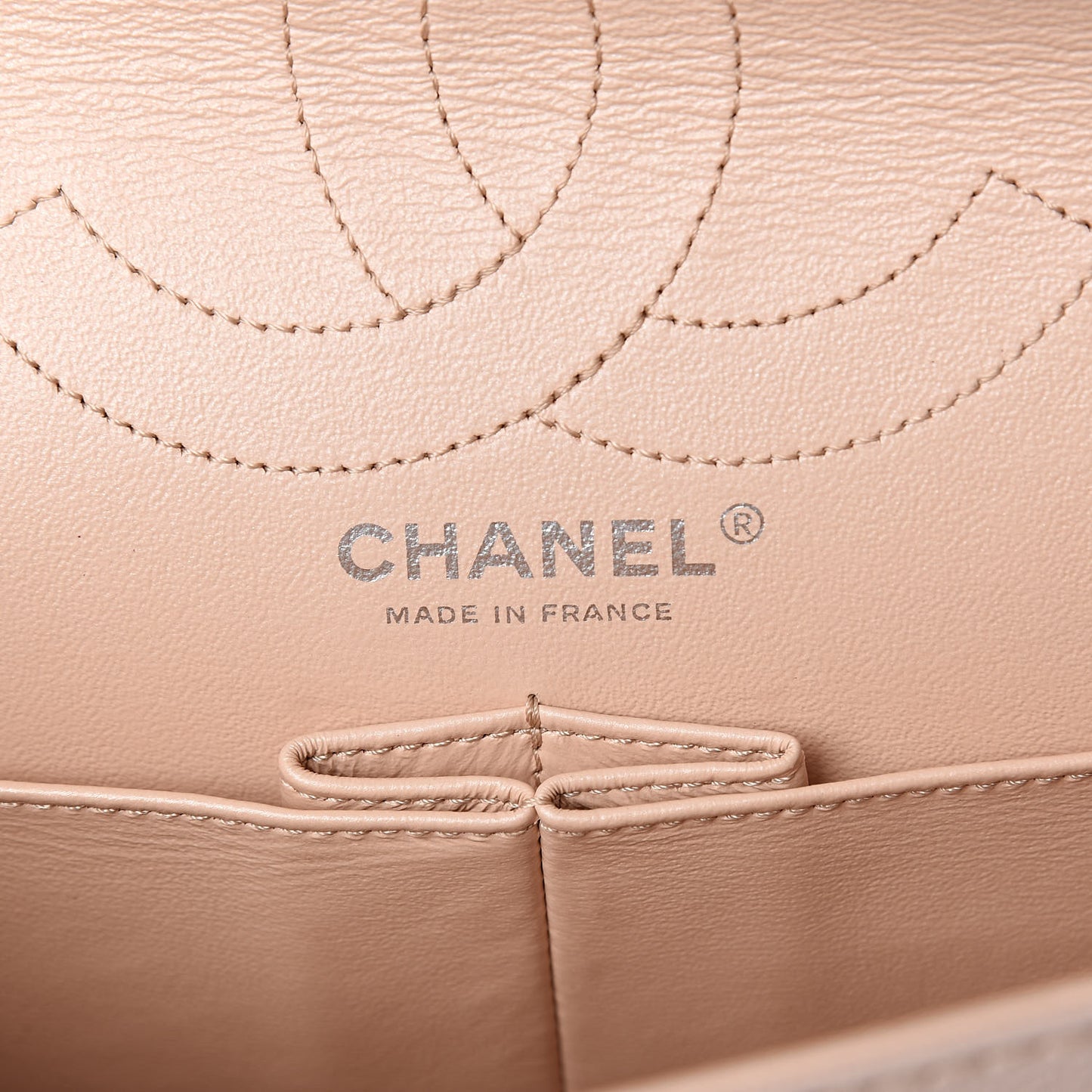 Crumpled Calfskin Quilted 2.55 Reissue 226 Flap Light Pink