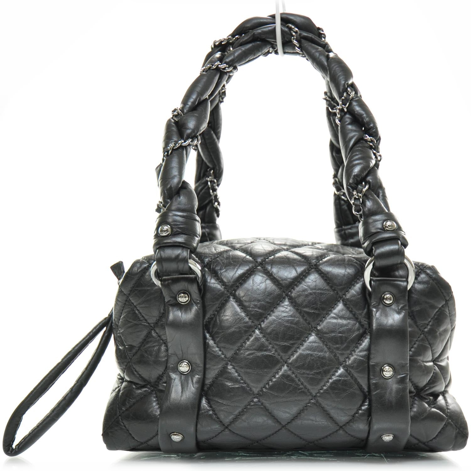 Chanel Ligne Lady Braid Small Tote Black 1 of 9