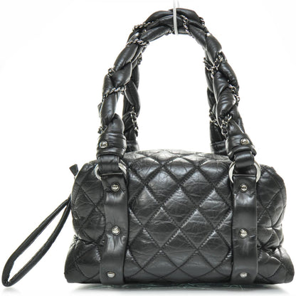 Chanel Ligne Lady Braid Small Tote Black 1 of 9