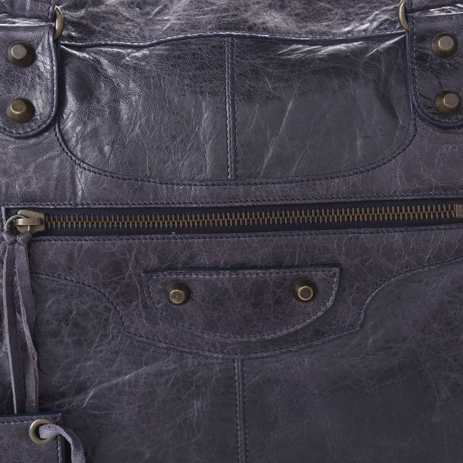 Balenciaga Agneau Classic Hardware Work Bleu Roi 10 of 10