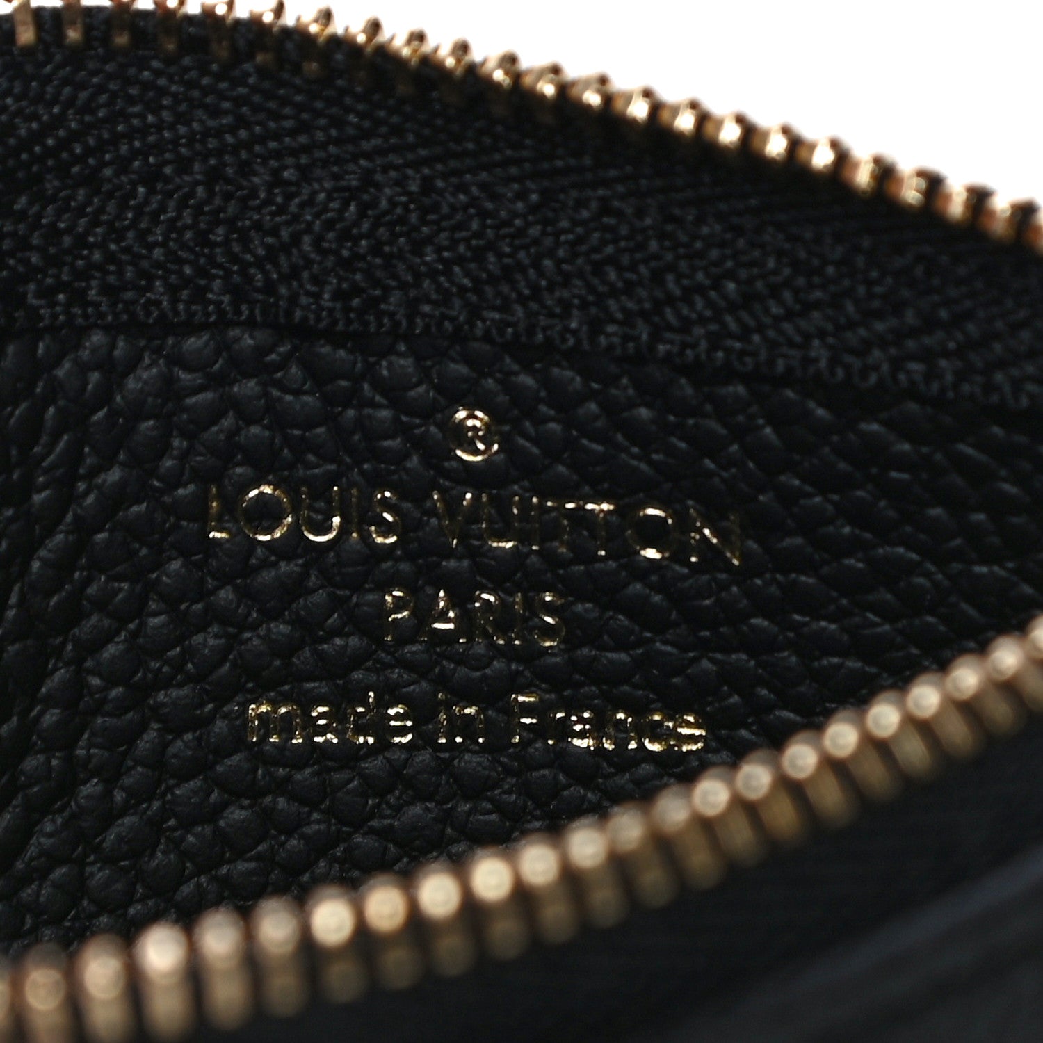 Louis Vuitton Empreinte Monogram Giant Key Pouch Black Beige 8 of 10