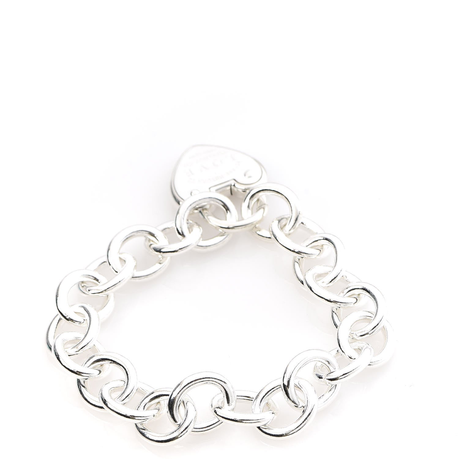 Tiffany Sterling Silver Return to Love Lock Bracelet 3 of 6