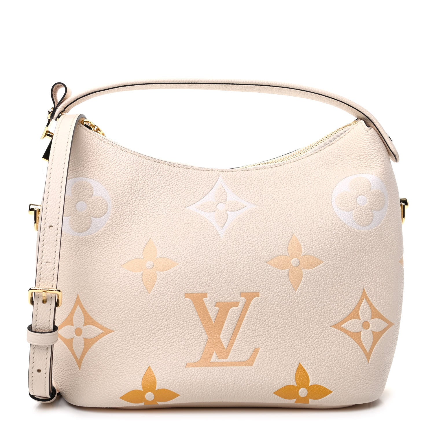 Louis Vuitton Empreinte Monogram Giant By The Pool Marshmallow Hobo Cream Saffron 1 of 9