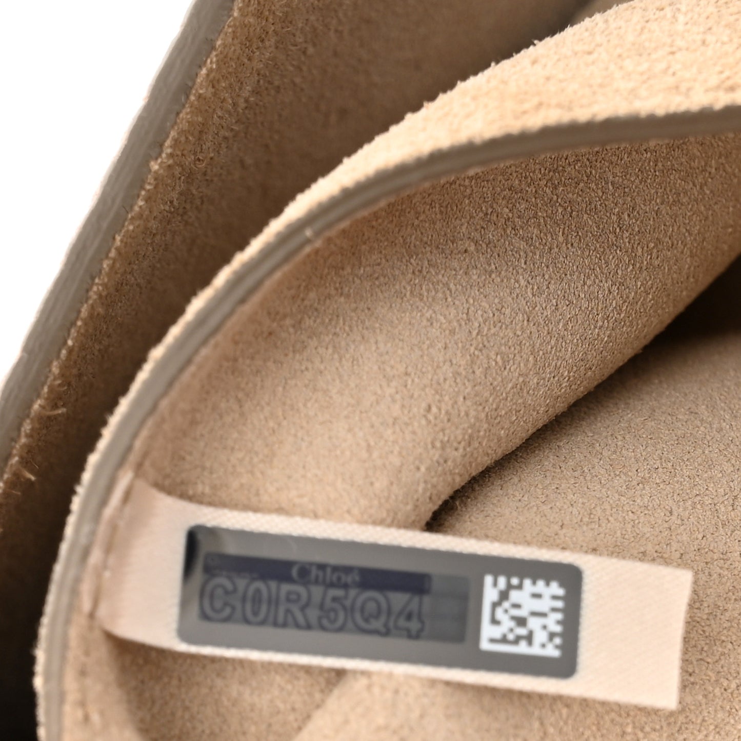 Grained Lambskin Mini Drew Shoulder Bag Cement Pink