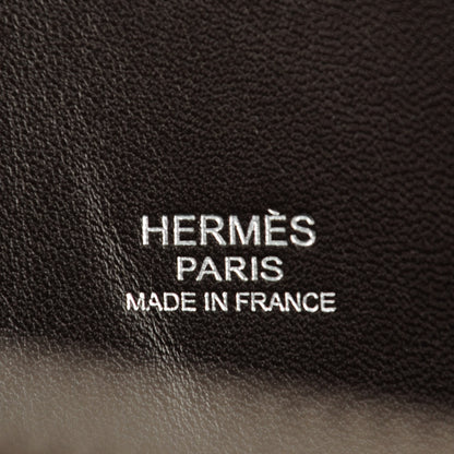 Hermes Taurillon Clemence Bolide 35 Chocolate 13 of 15