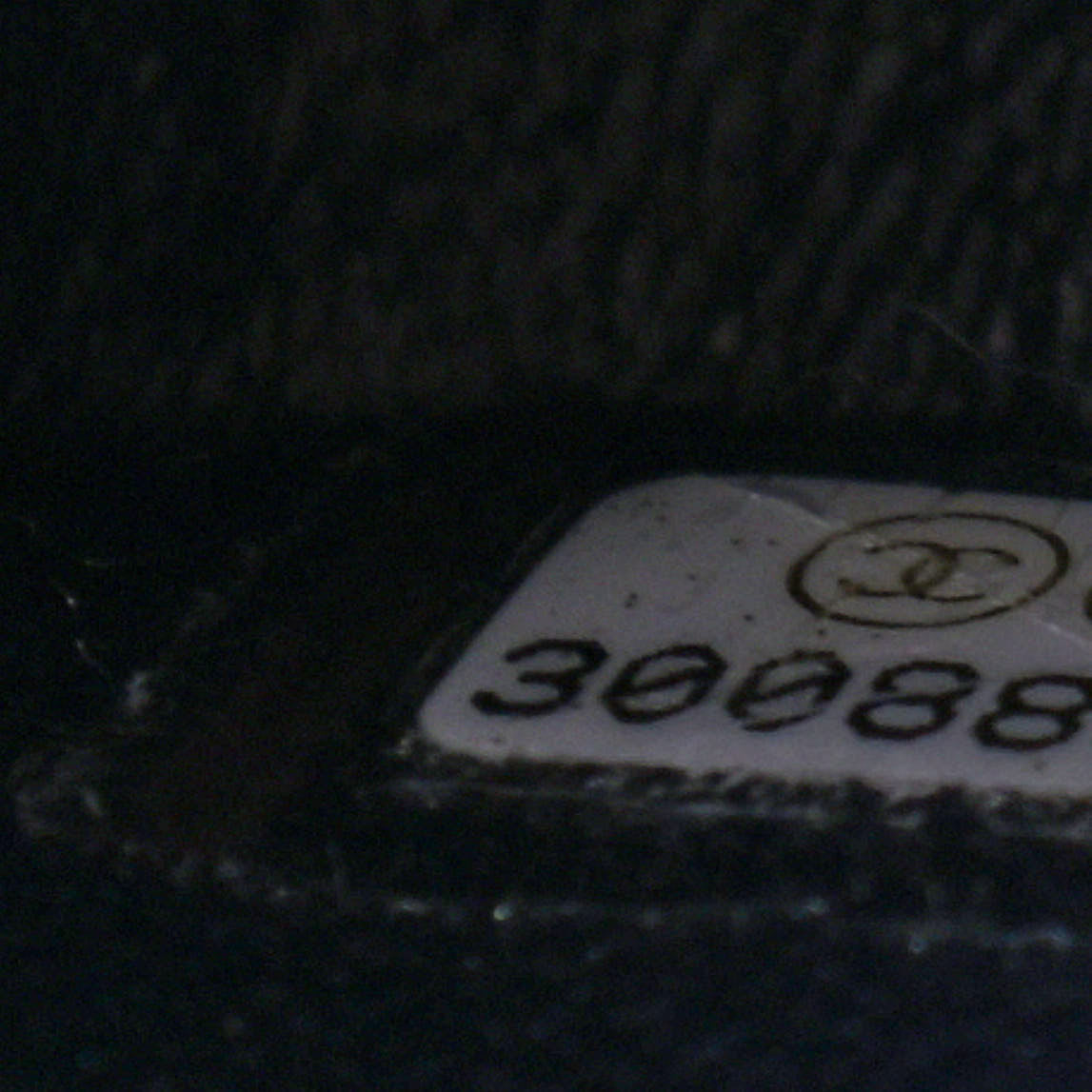 Caviar Quilted Medium Double Flap Navy