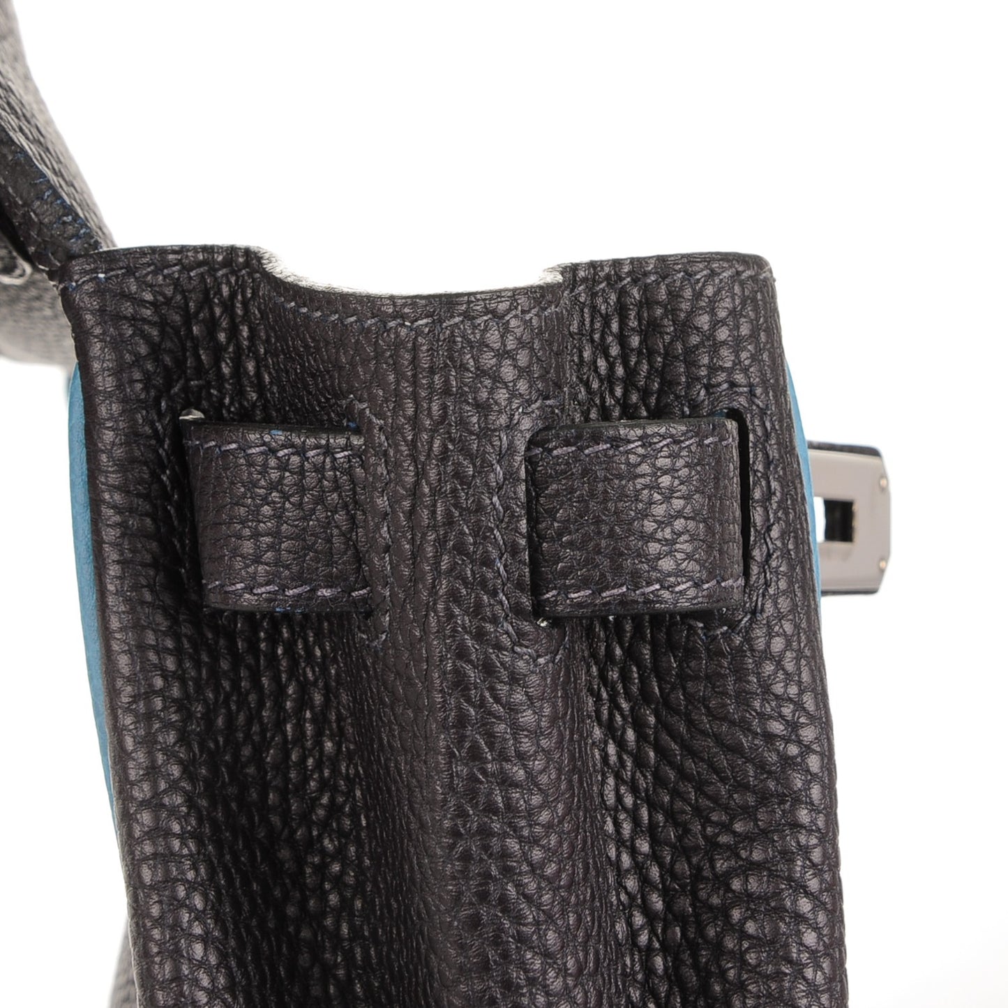 Togo Kelly Retourne 28 Indigo Blue Jean