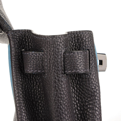 Hermes Togo Kelly Retourne 28 Indigo Blue Jean 25 of 25