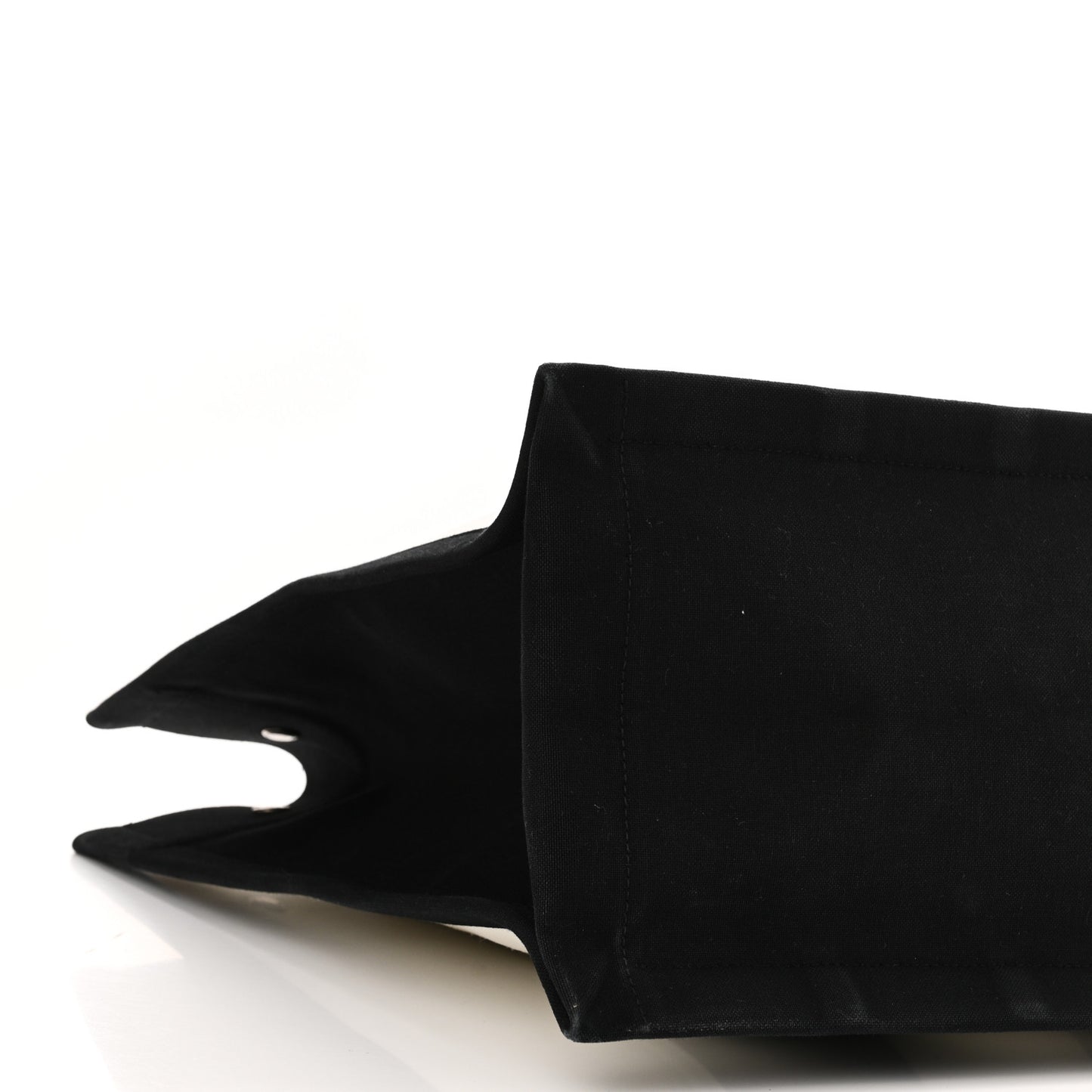 Canvas Noe Striped Tote Black White