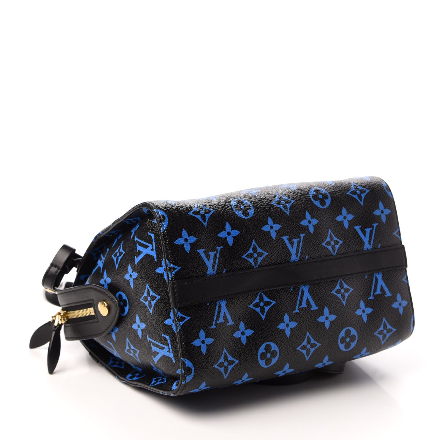 Louis Vuitton Colored Monogram Speedy Amazon PM Blue Black 4 of 8