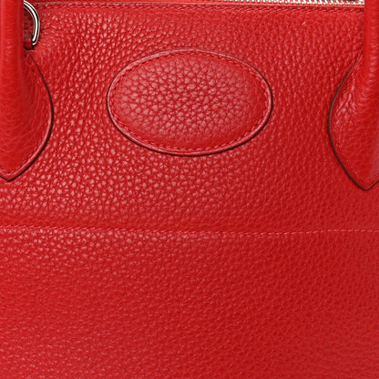 Hermes Taurillon Clemence Bolide 31 Rouge Casaque 6 of 8