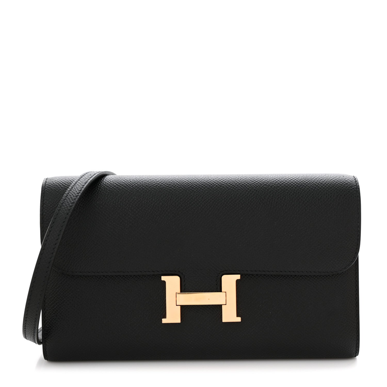 Hermes Epsom Constance Wallet To Go Black 1 of 12