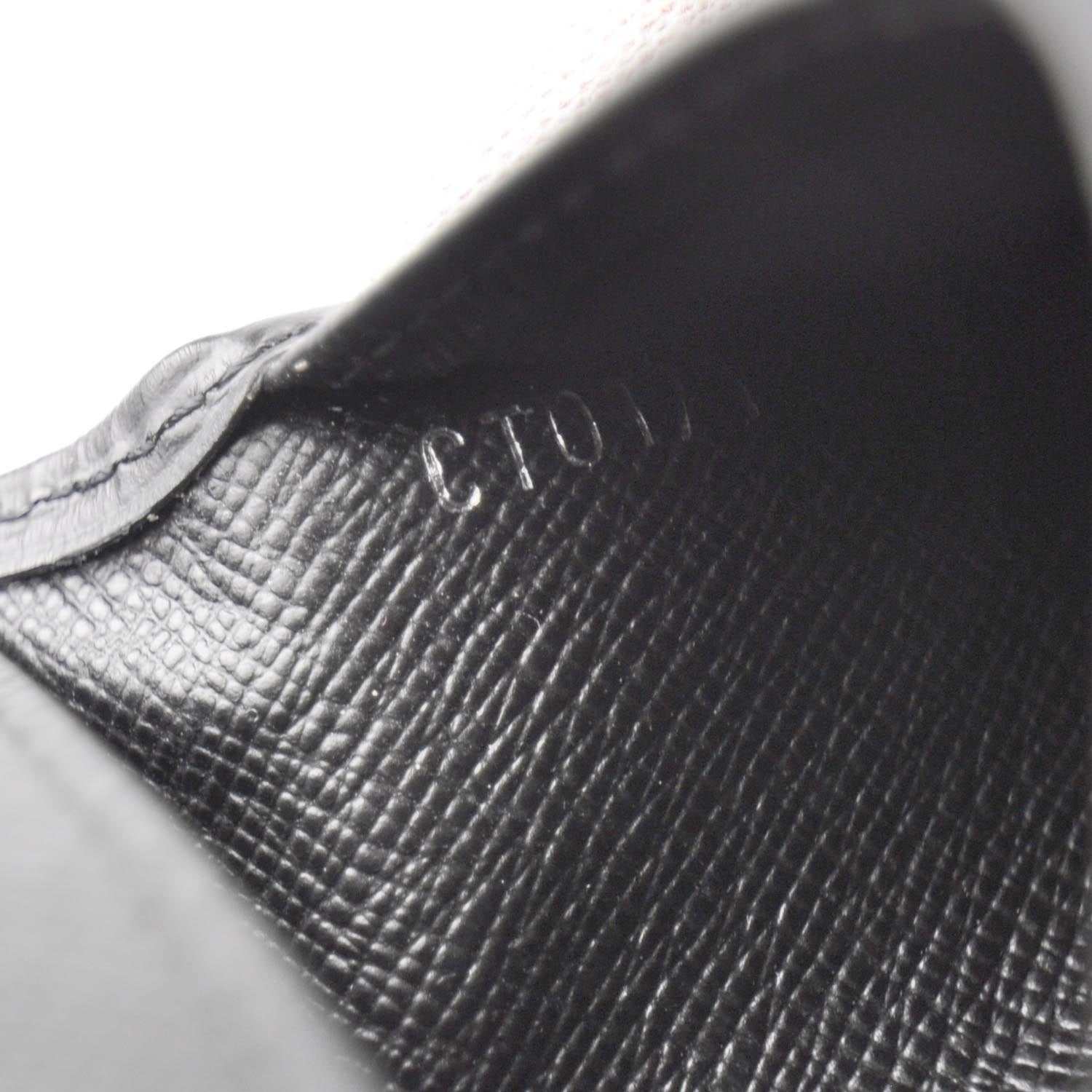 Louis Vuitton Epi Cards Holder Pass Black 7 of 7