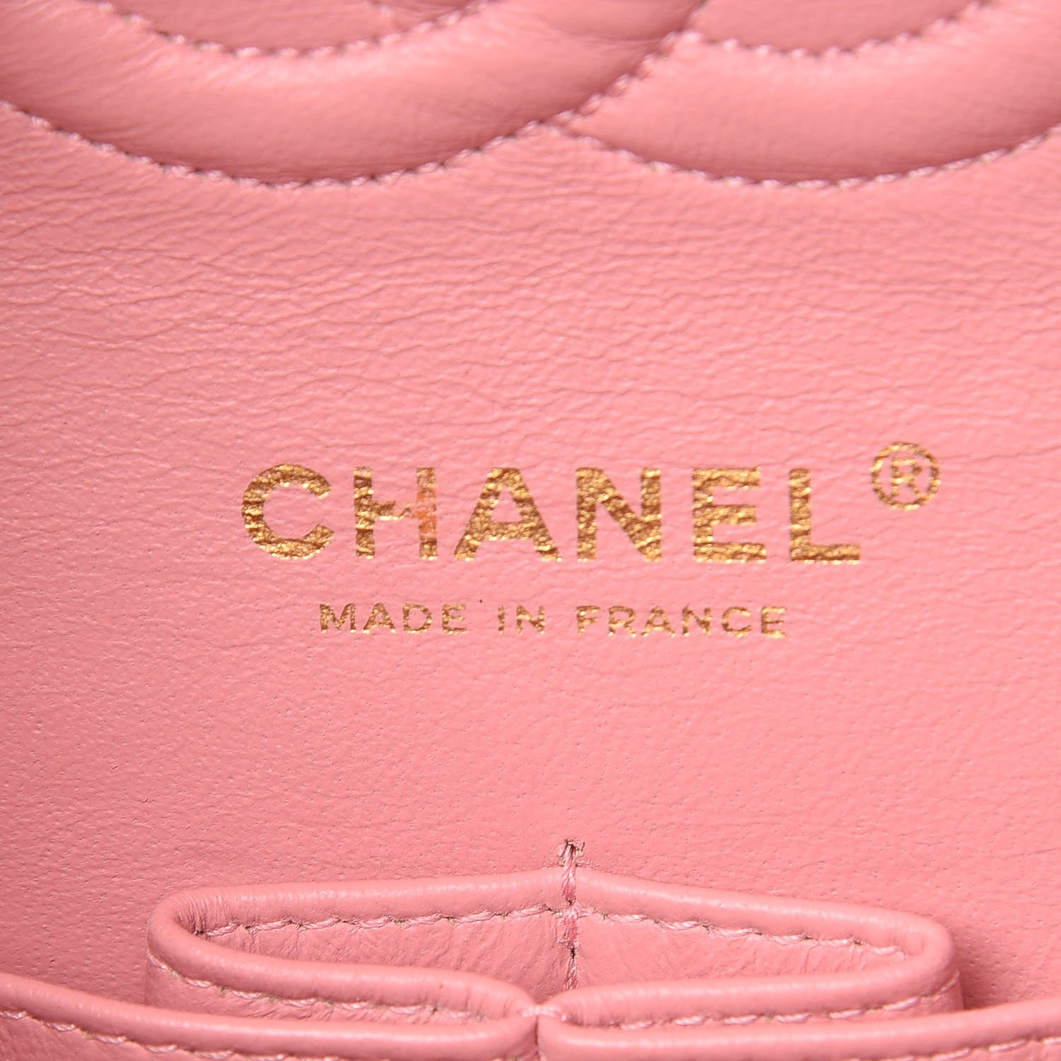 Chanel Caviar Quilted Medium Double Flap Pink 6 of 10