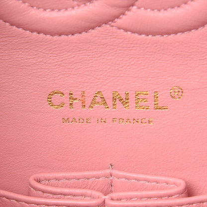 Chanel Caviar Quilted Medium Double Flap Pink 6 of 10
