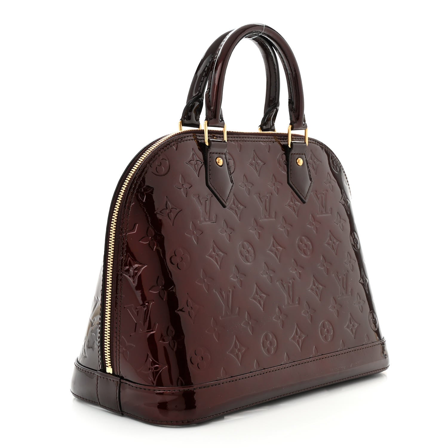 Louis Vuitton Vernis Alma PM Amarante 3 of 10