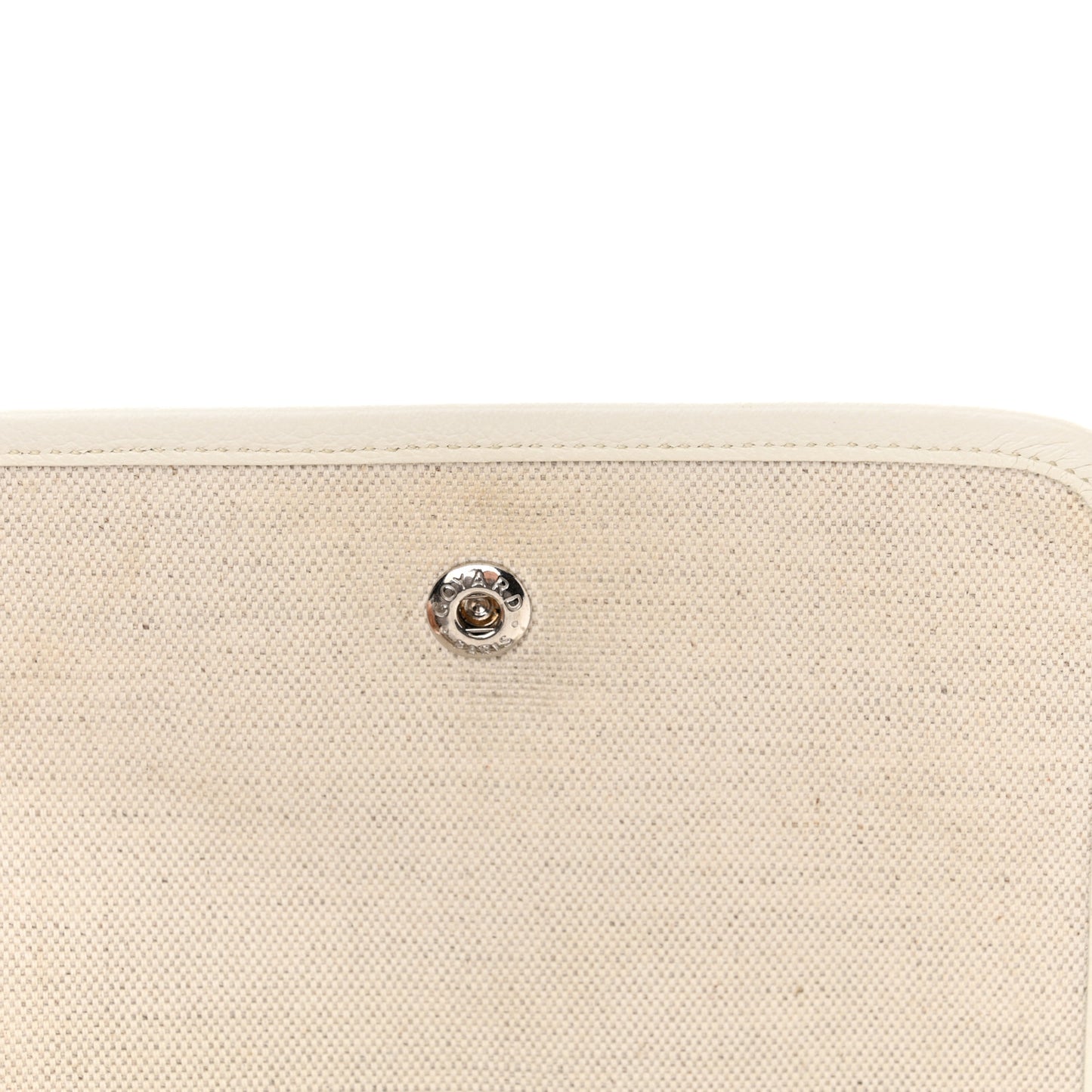 Goyardine Plumet Wallet Clutch White