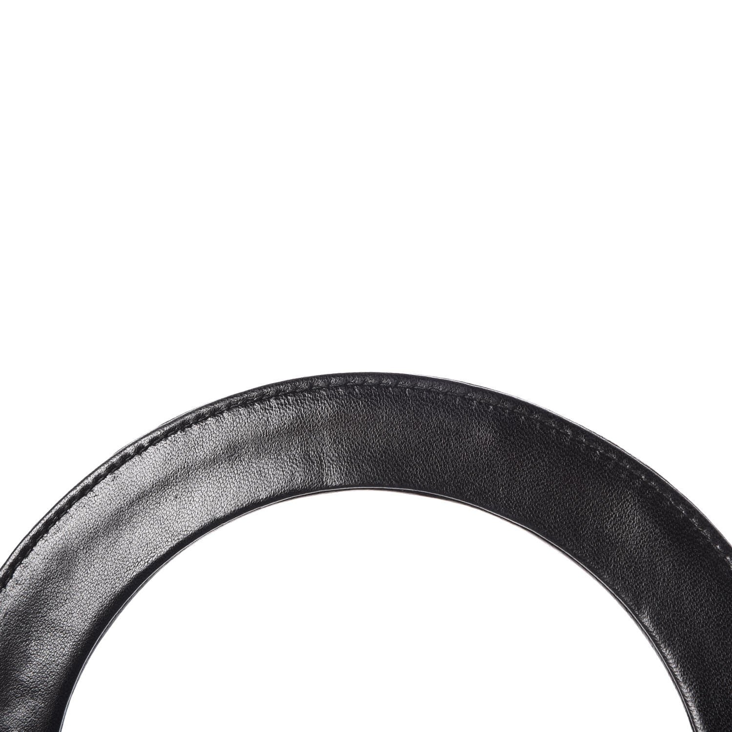 Christian Dior Lambskin Cannage Medium Lady Dior Black 10 of 20