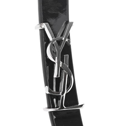 Saint Laurent Patent Opyum Bracelet M Black 4 of 4