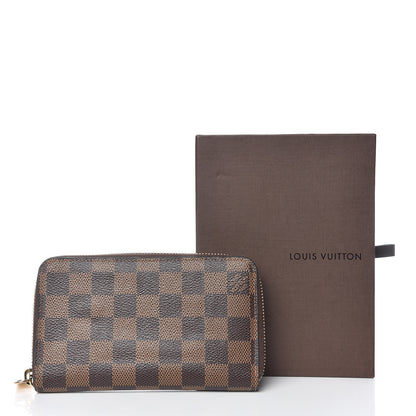 Louis Vuitton Damier Ebene Zippy Compact Wallet 8 of 8