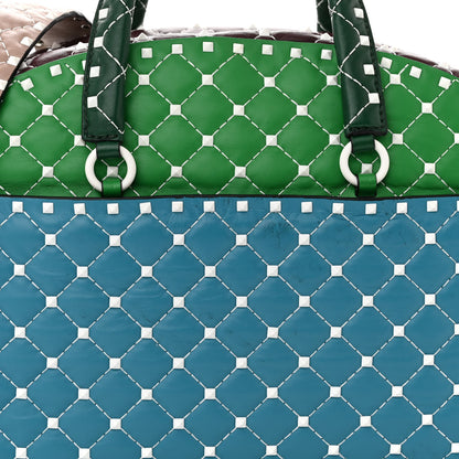 Valentino Garavani Lambskin Free Rockstud Spike Bowling Bag Multicolor 7 of 11