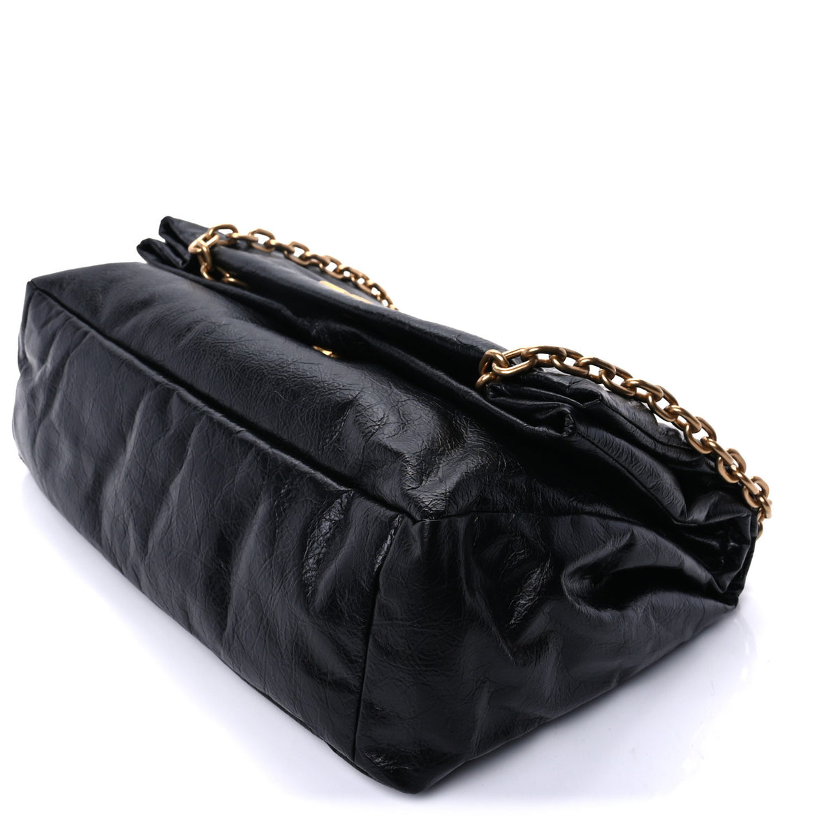 Balenciaga Arena Calfskin Medium Monaco Chain Shoulder Bag Black 8 of 8