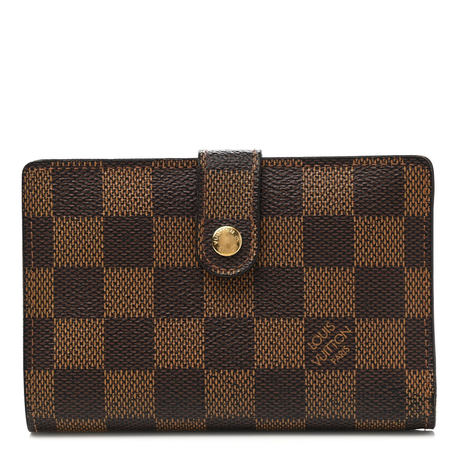 Louis Vuitton Damier Ebene French Purse Wallet 1 of 7