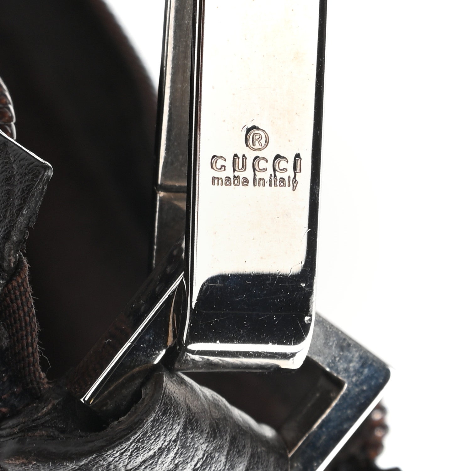 Gucci Denim Monogram Hobo Dark Brown 11 of 11